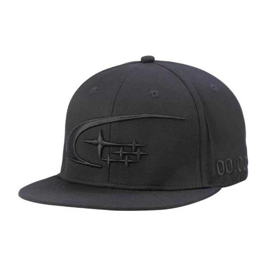 SMSUSA Project Midnight Stretch Fitted Flat Bill Hat
