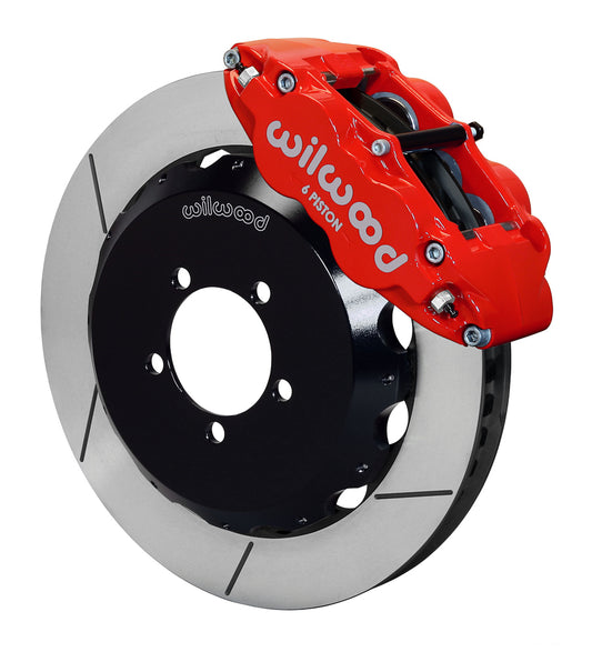 Wilwood FNSL6R Front Big Brake Kit for Subaru WRX (2002–2021) & STI (2004–2021) – 13” Rotors – 6 Piston Calipers