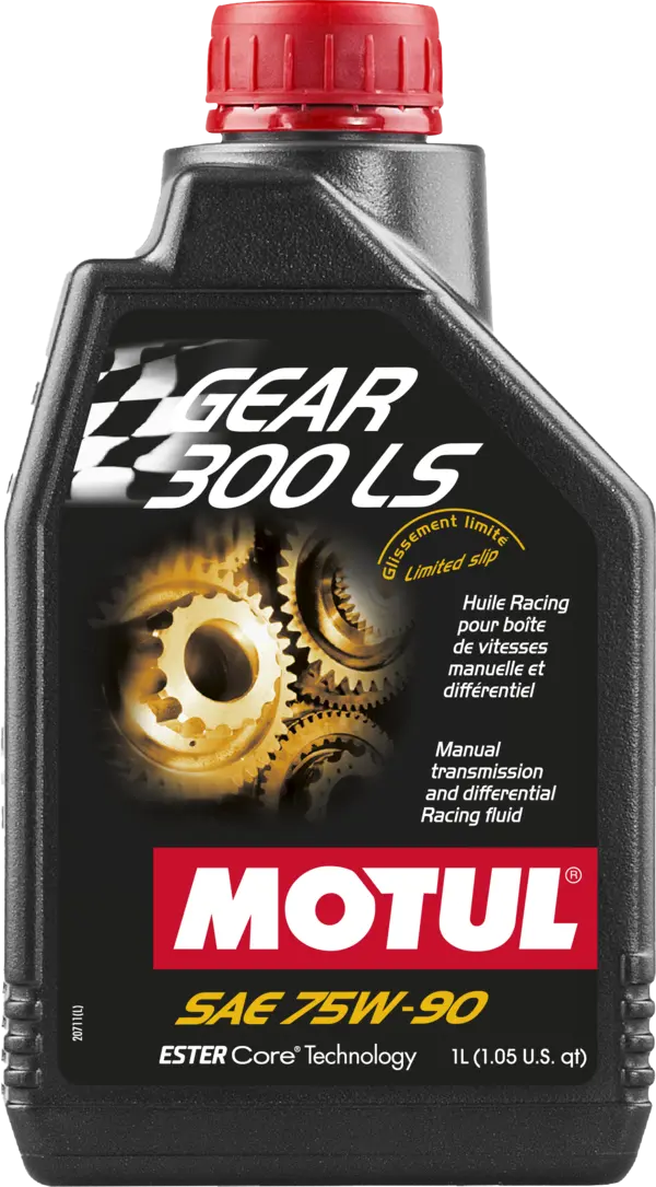 Motul Gear 300 LS 75W-90 Transmission and Differential Fluid Full Synthetic Ester Gear Oil - 1L