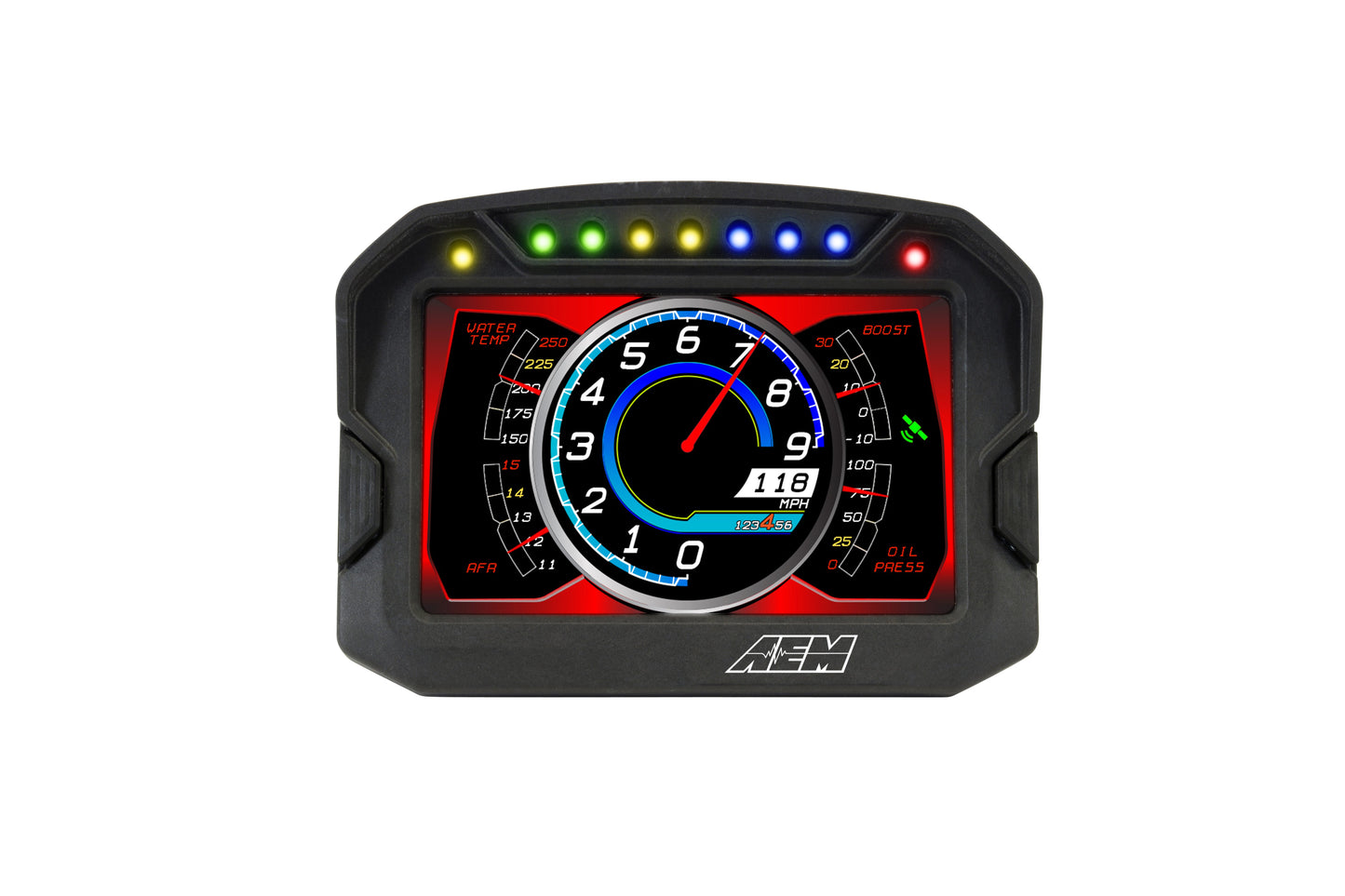 AEM CD-5 Carbon Digital Dash Display – 5" Motorsports Display