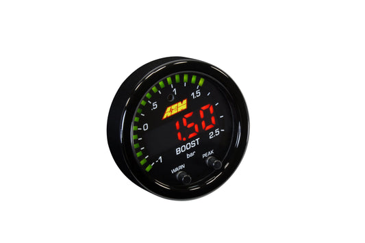 AEM X-Series Boost Pressure Gauge
