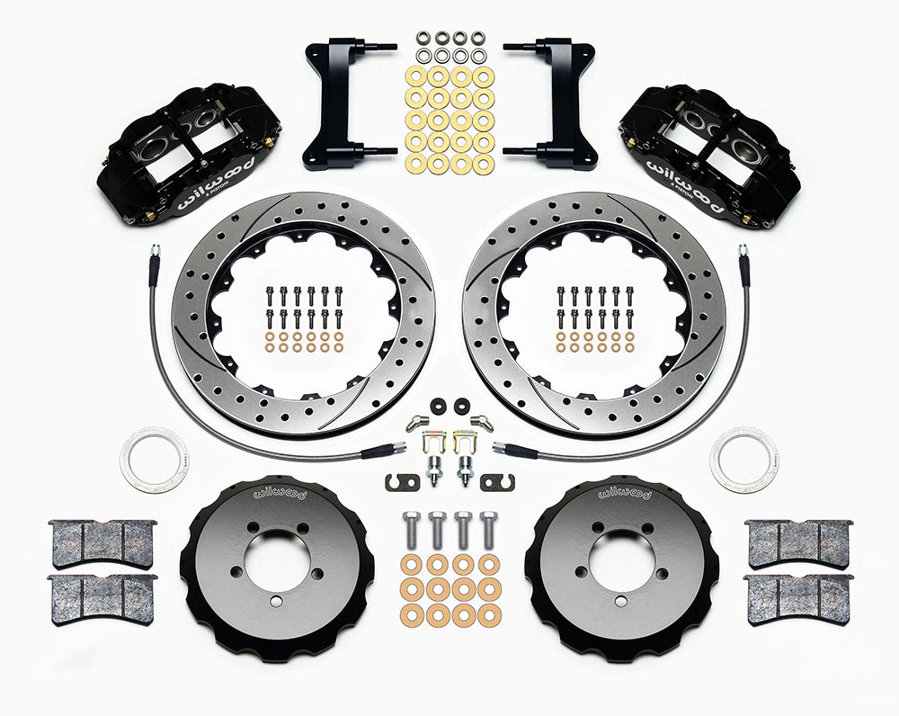 Wilwood FNSL6R Front Big Brake Kit for Subaru WRX (2002–2021) & STI (2004–2021) – 13” Rotors – 6 Piston Calipers