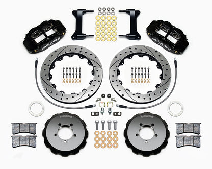 Wilwood FNSL6R Front Big Brake Kit for Subaru WRX (2002–2021) & STI (2004–2021) – 13” Rotors – 6 Piston Calipers