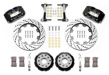 Wilwood Dynapro Front Big Brake Kit for Subaru WRX (2002–2021) & STI (2004–2021) – 12” Rotors - 4 Piston Calipers