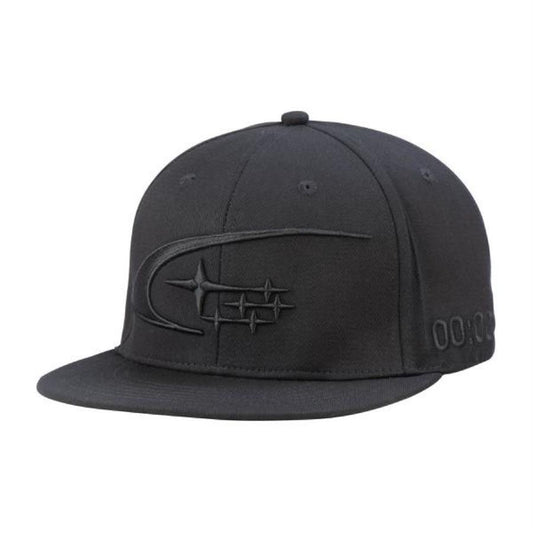 SMSUSA Project Midnight Stretch Fitted Flat Bill Hat
