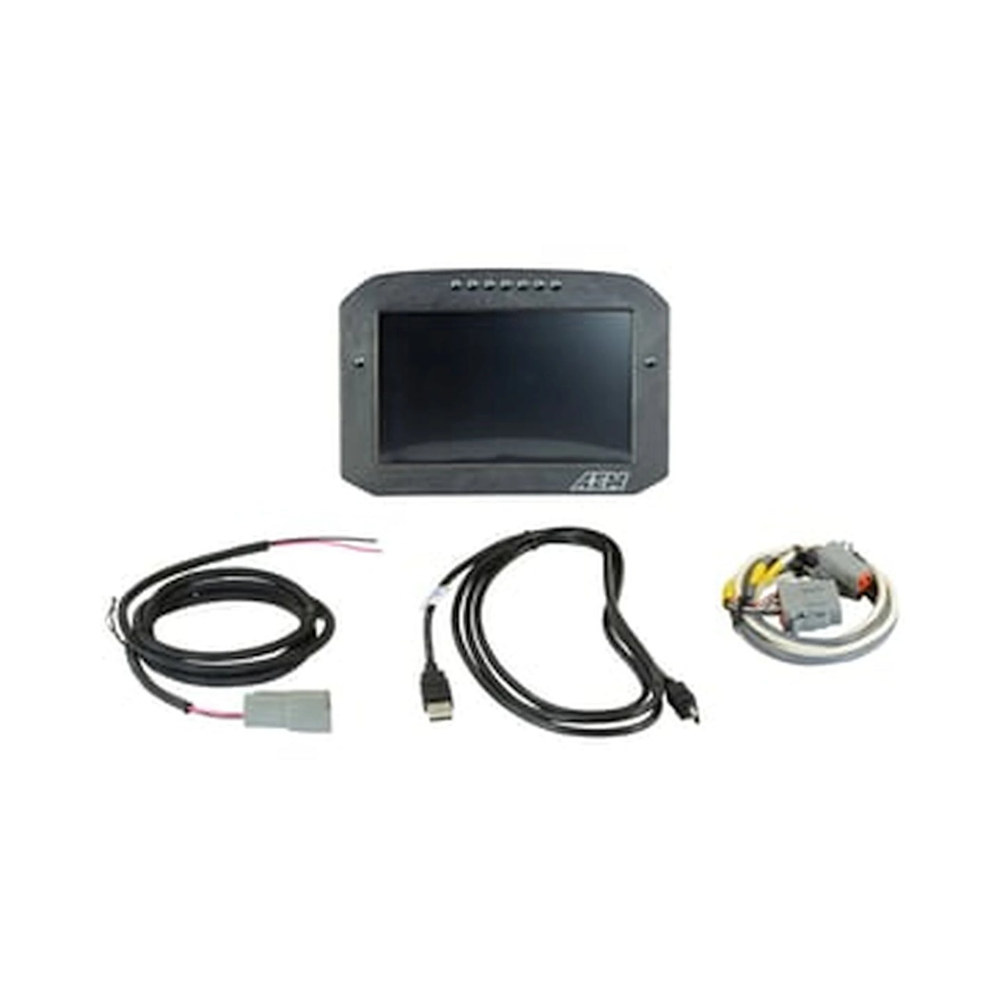 AEM CD-7F Carbon Flat Panel Digital Dash Display – 7" Flush-Mount Display