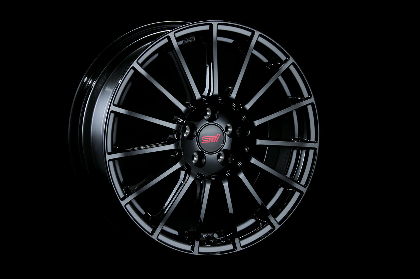 Subaru STI 18" Black Alloy Wheel Set (4) | B3110VA040 | 2015+ WRX & 2004+ STI