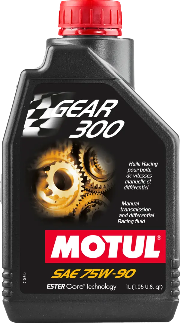 Motul Gear 300 75W-90 Transmission and Differential Fluid Full Synthetic Ester Gear Oil - 1L