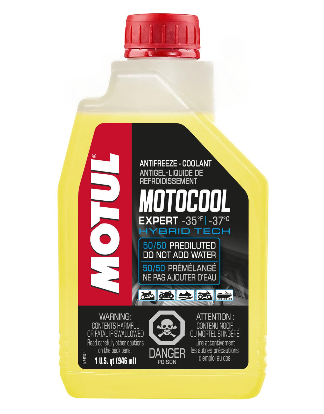 Motul Motocool Expert Hybrid Tech Coolant – 50/50 Premixed HOAT Antifreeze – 1L / 6L / 8L / 20L