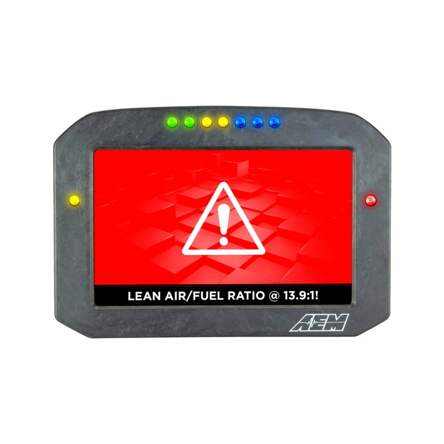 AEM CD-7F Carbon Flat Panel Digital Dash Display – 7" Flush-Mount Display