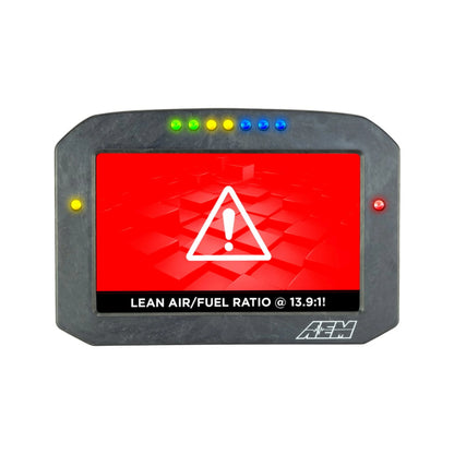 AEM CD-7F Carbon Flat Panel Digital Dash Display – 7" Flush-Mount Display