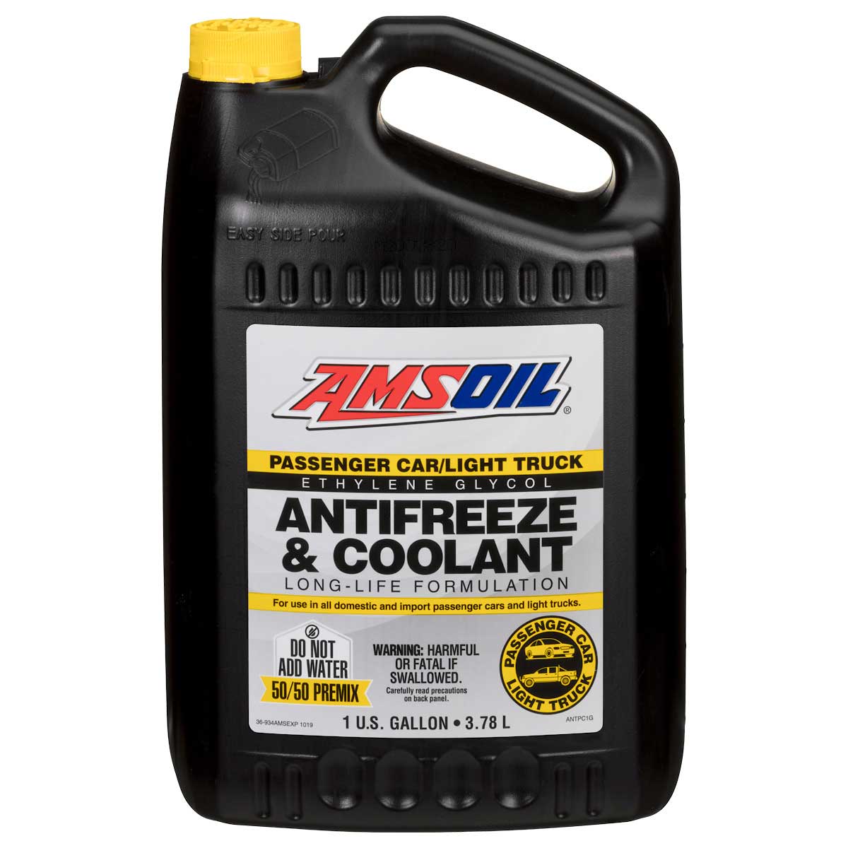 AMSOIL Passenger Car/Light Truck Antifreeze & Coolant 50/50 Premix - 1 Gallon Jug