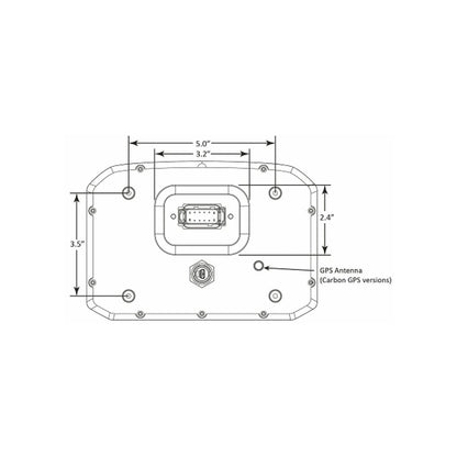 AEM CD-7 Carbon Digital Dash Display – 7" Motorsports Display