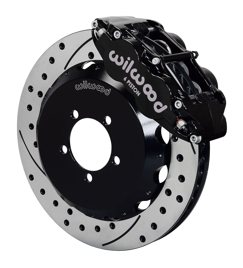Wilwood FNSL6R Front Big Brake Kit for Subaru WRX (2002–2021) & STI (2004–2021) – 13” Rotors – 6 Piston Calipers