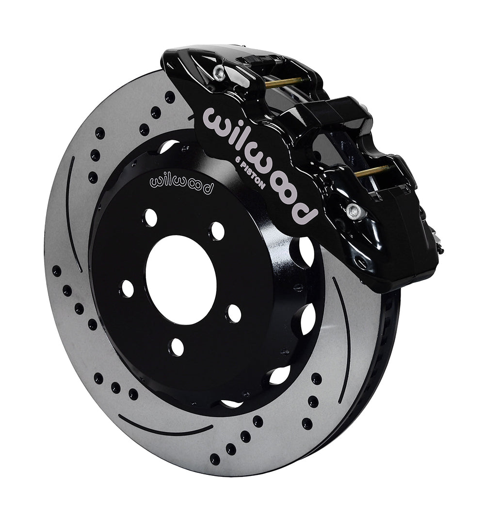Wilwood AERO6 Front Big Brake Kit for Subaru WRX (2002–2021) & STI (2004–2021) – 14” Rotors – 6 Piston Calipers