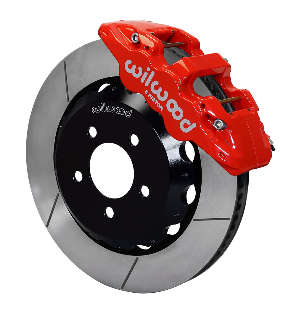 Wilwood AERO6 Front Big Brake Kit for Subaru WRX (2002–2021) & STI (2004–2021) – 14” Rotors – 6 Piston Calipers