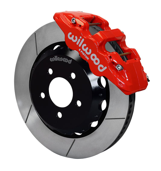 Wilwood AERO6 Front Big Brake Kit for Subaru WRX (2002–2021) & STI (2004–2021) – 14” Rotors – 6 Piston Calipers
