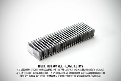 CSF Race #3076 All-Aluminum Radiator – 2002–2007 WRX / 2004–2007 STI – Polished