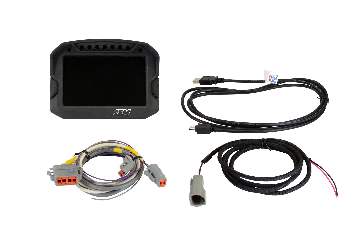 AEM CD-5 Carbon Digital Dash Display – 5" Motorsports Display