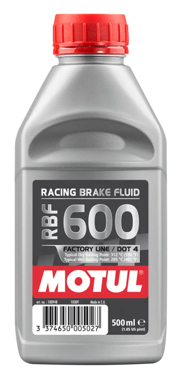 Motul RBF Factory Line Brake Fluid DOT 4 Racing Fluid - RBF 600 / RBF 660 500ml