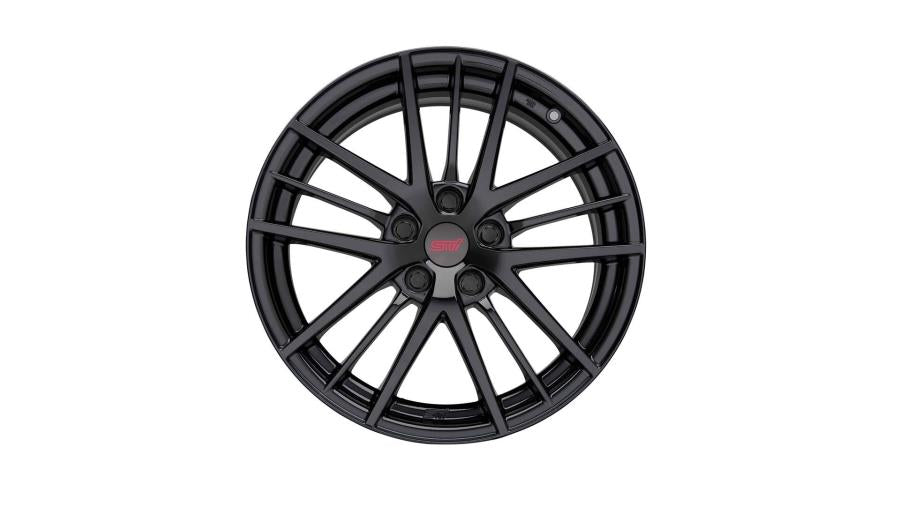Subaru STI 18" Black Alloy Wheel Set (4) | B3110VA040 | 2015+ WRX & 2004+ STI