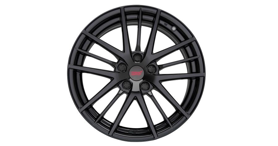 Subaru STI 18" Black Alloy Wheel Set (4) | B3110VA040 | 2015+ WRX & 2004+ STI